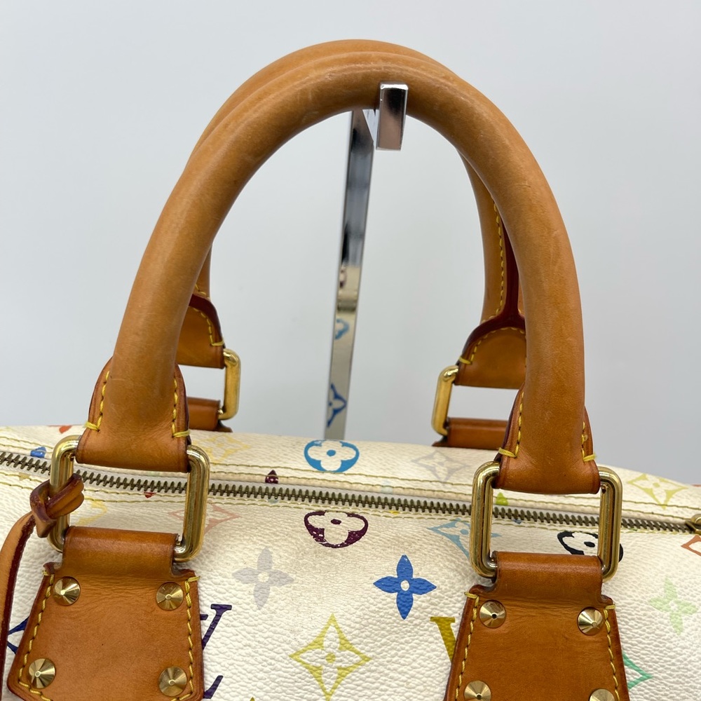Louis Vuitton Monogram Canvas Speedy 30 Satchel Handbag - Picture 6 of 16